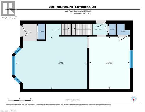Floor plan - 210 Ferguson Avenue, Cambridge, ON 