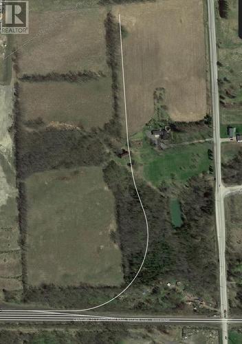 potential rail spur path as per CPKC - 461 Rcaf Road, Quinte West (Trenton Ward), ON 