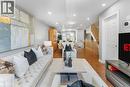 Bright living area featuring recessed lighting and wood-finish flooring - 1380 Costigan Road Unit# 13, Milton, ON 