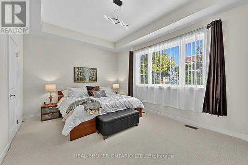 Primary Bedroom Overlooking Backyard - 20 Birkdale Place, Newmarket, ON 