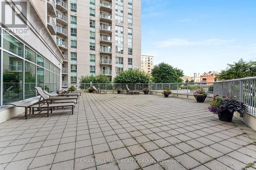 Outdoor patio - 1405 - 200 Rideau Street, Ottawa, ON 