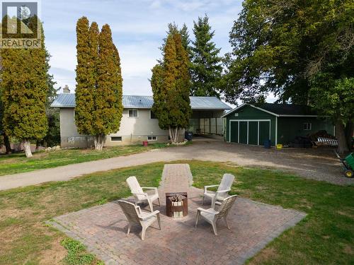 Perfect fire pit area - 3764 Creamery Road, Armstrong, BC 