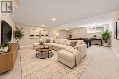 Virtually staged basement - 866 Moses Tennisco Street, Ottawa, ON 