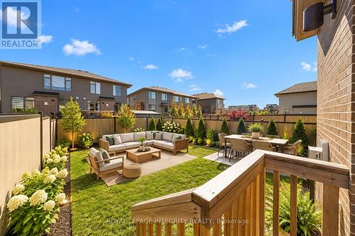 Virtually Staged Backyard - 866 Moses Tennisco Street, Ottawa, ON 