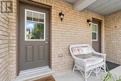 Welcoming covered front porch - 