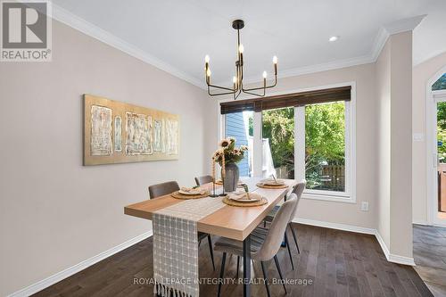 Dining area overlooking the backyard - 170 Flamborough Way, Ottawa, ON 