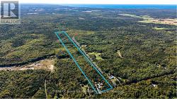 Property measures 330' wide - 