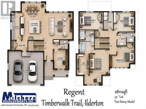 Floor Plan - Lot #26 - 89 Dearing Drive, South Huron (Stephen), ON 