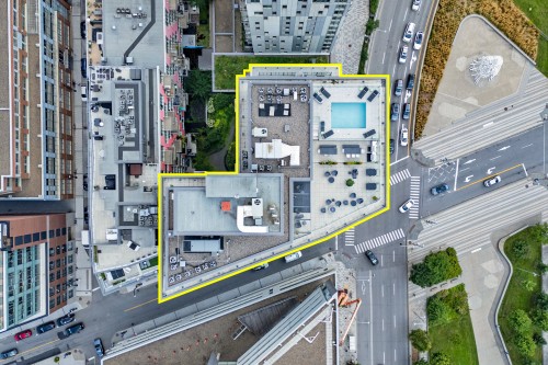 Photo aérienne - 1803-888 Rue Wellington, Montréal (Ville-Marie), QC 