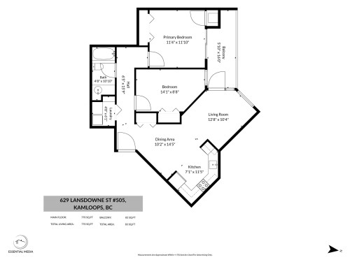 505-629 Lansdowne Street, Kamloops, BC 