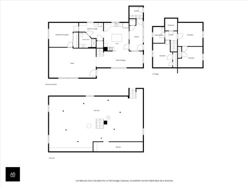 Plan (croquis) - 302 Rue Langevin, Saint-Odilon-De-Cranbourne, QC 