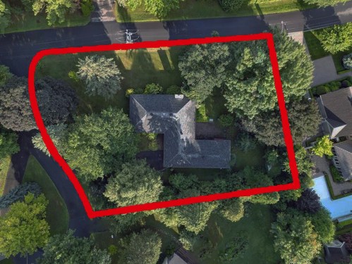 Photo aérienne - 14 Rue Sunny Acres, Baie-D'Urfé, QC 