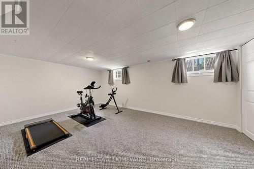 Basement Bedroom/Exercise Room - 120 Pitt Avenue, Toronto, ON 