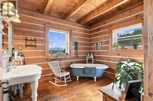 Bathroom with clawfoot tub - 939 Kelly Road, Prince Edward County (Athol Ward), ON 