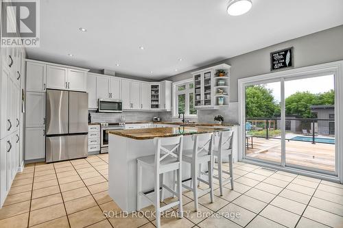 Floating Island Can be Moved for Space for a Table - 7040 Donwel Drive, Ottawa, ON 