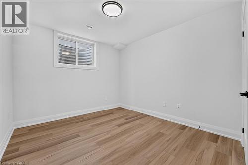 Recessed window featuring a corrugated metal well - 8905 Angie Drive, Niagara Falls, ON 