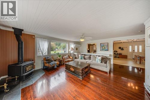 WETT certified wood stove - 2396 Nault Road, Pass Creek, BC 