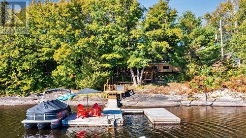 Gorgeous natural smooth granite shoreline - 168B Isabella Lake Road, Seguin, ON 