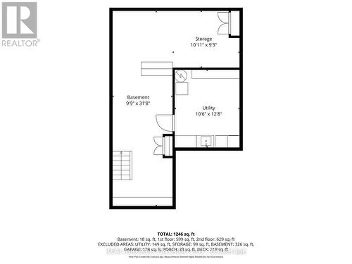 Basement - 61 - 1270 Gainsborough Drive, Oakville, ON 