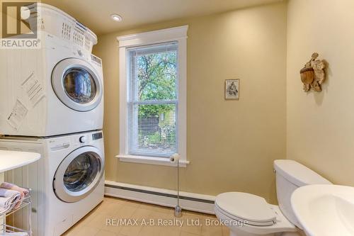 main floor laundry and 2 pc bath - 204 Delamere Avenue, Stratford, ON 