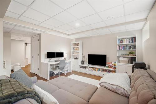Basement Rec Room - 159 Edge Park Crescent, Winnipeg, MB 