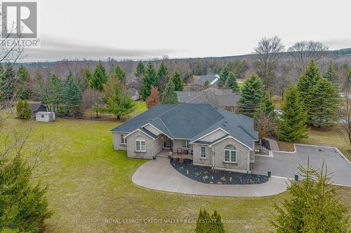 Concrete Walk Asphalt Driveway - 48 Rayburn Meadows Road, East Garafraxa, ON 