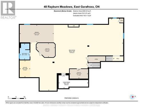 Open Concept,  Entrance to Garage, Cantina, Bath - 48 Rayburn Meadows Road, East Garafraxa, ON 