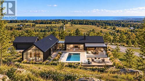 Artist rendering of proposed home. - 728534 21St Side Road, Blue Mountains, ON 