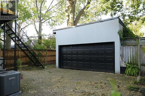 Rear showing block garage (garden suite compliant) - 434 Victoria Park Avenue, Toronto, ON 