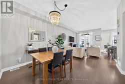 Hardwood floors in living/dining area - 