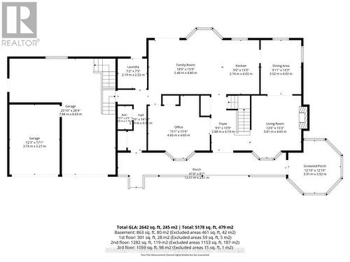 Main Floorplan - 7262 12 & 13 Nottawasaga Side Road, Clearview, ON 