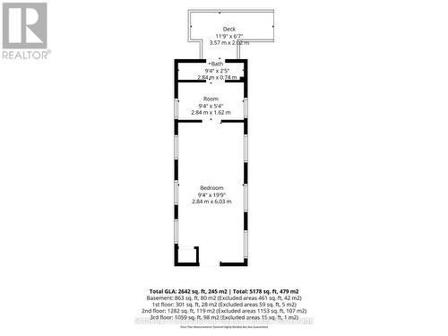 Caboose Floorplan - 7262 12 & 13 Nottawasaga Side Road, Clearview, ON 