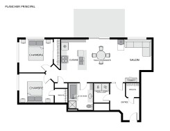 Plan (croquis) - 
