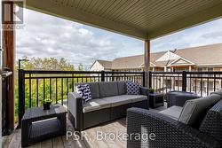 Main Balcony West View to Mountain - 