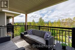 Main Balcony West View to Mountain - 
