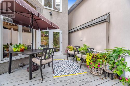 Back Deck - 219 Broadway Avenue, Toronto, ON 