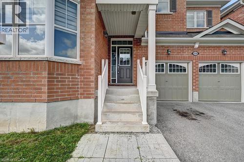 Brick exterior with a prominent bay window - 236 Ridge Road, Cambridge, ON 