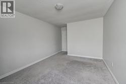 Light-toned wall finishes, neutral carpet, and white trim molding create a versatile interior - 