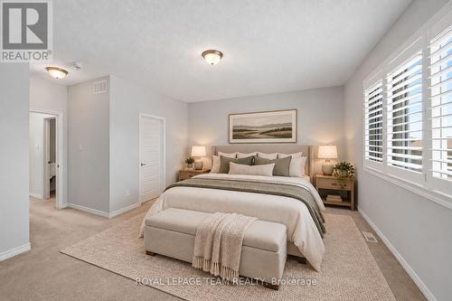 Virtually Staged - Primary Bedroom - 32 Escallonia Court, Ottawa, ON 