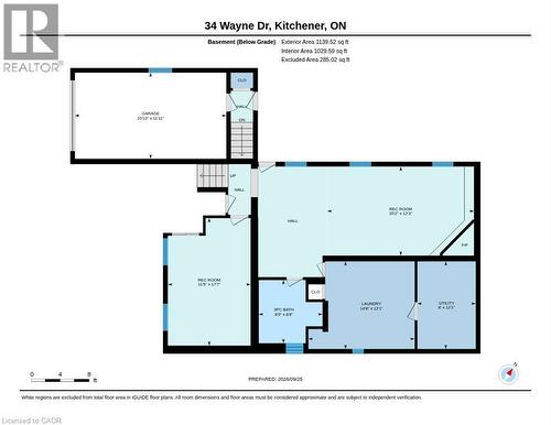 Floor plan - 34 Wayne Drive, Kitchener, ON 