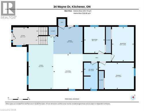 Floor plan - 34 Wayne Drive, Kitchener, ON 