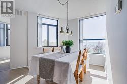 Dining room with east and south lake views. - 