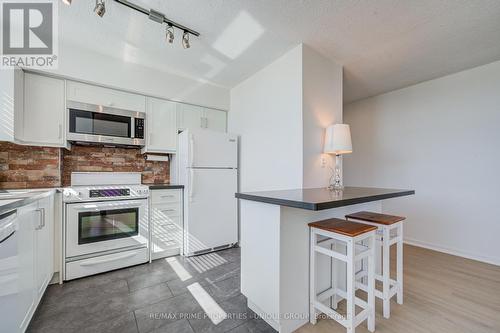 Kitchen with tile floors. - 301 - 250 Queens Quay W, Toronto, ON 