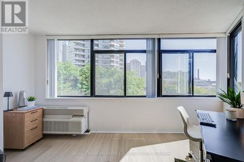 Den with massive east facing windows. - 301 - 250 Queens Quay W, Toronto, ON 