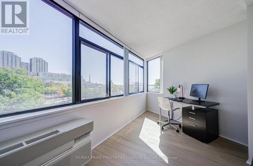 Den with east and south facing windows. - 301 - 250 Queens Quay W, Toronto, ON 