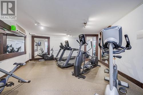 Gym with cardio machines. - 301 - 250 Queens Quay W, Toronto, ON 