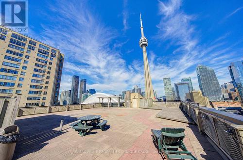 North views from sitting area on roof top deck. - 301 - 250 Queens Quay W, Toronto, ON 