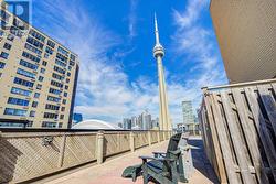 North views of city & CN Tower from roof top deck. - 