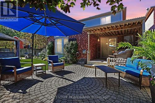 Backyard Patio - 3332 Forrestdale Circle, Mississauga, ON 