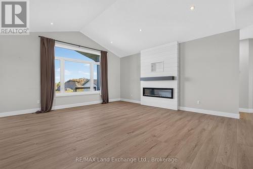 Living Room Overlooks Backyard - 48 Mctavish Crescent, Huron-Kinloss, ON 